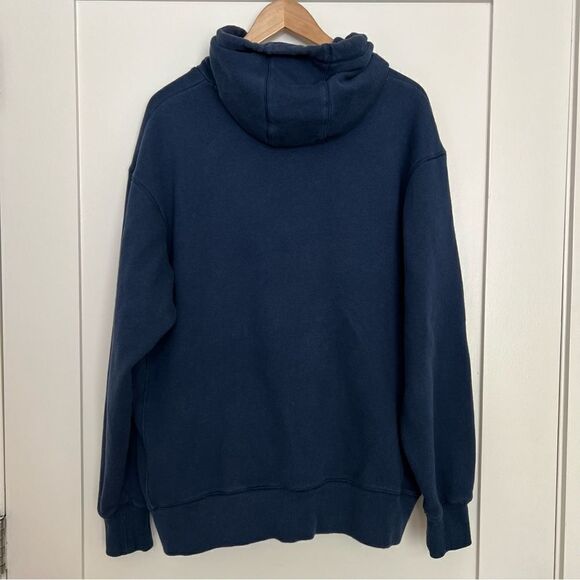 Under Armour Project Rock Mens XL Hoodie Sweatshirt Blood Sweat Respect Blue - Picture 8 of 13